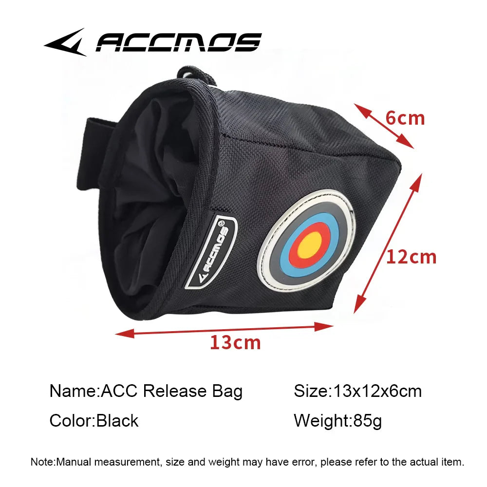 ACCMOS Portable Arrow Quiver Pouch – Waist Carry Archery Storage Holder for Hunting & Shooting