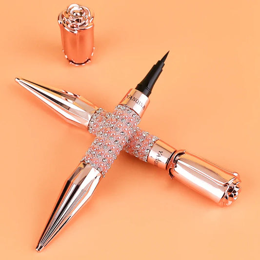 Waterproof Liquid Eyeliner Pen – Black, Long-Lasting, Quick-Dry Thick Eye Liner Makeup Tool