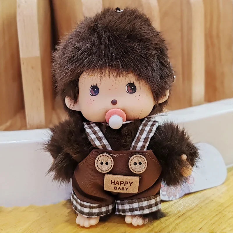 Kawaii Meng Qiqi Dress-Up Doll Plush Pendant – Cute School Bag Accessory & Children’s Christmas Gift