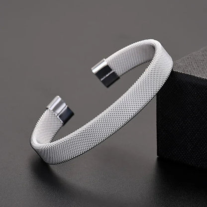 Women’s 925 Sterling Silver Open Cuff Bangle – Adjustable Charm Bracelet for Wedding Party Fashion Jewelry