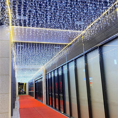 LED Garland String Lights – 2m & 10m Waterproof Fairy Lights for Christmas Tree, Wedding, Indoor & Outdoor Holiday Decoration