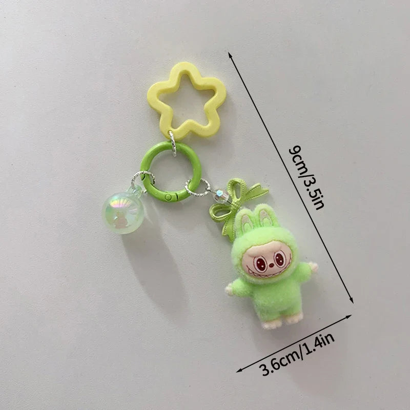New Cartoon Keychain — Cute Bag & Backpack Pendant, Earphone Case Decoration, Car Keyring Gift Accessory