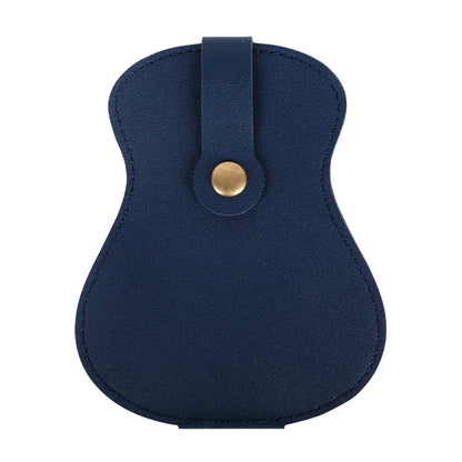 18-Slot Guitar Pick Storage Case – PU Leather Folding Durable Portable Plectrum Holder