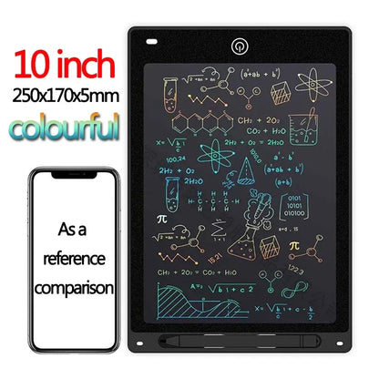 10/12 Inch LCD Writing Tablet - Drawing Board for Kids, Graffiti Sketchpad and Handwriting Blackboard, Magic Toy Gift