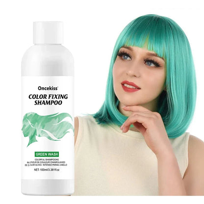 Semi-Permanent Hair Color Dye Shampoo - Instant Color Protecting & Shine Enhancing Hair Care