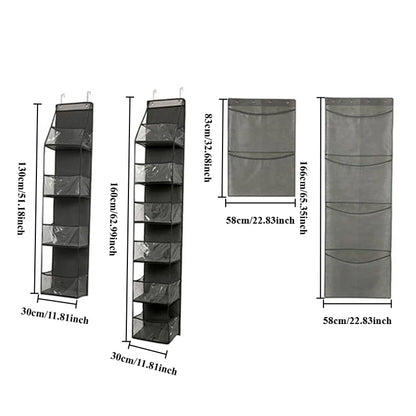 Hanging Fabric Storage Bags – Wall-Hung Nursery & Door Closet Organizer