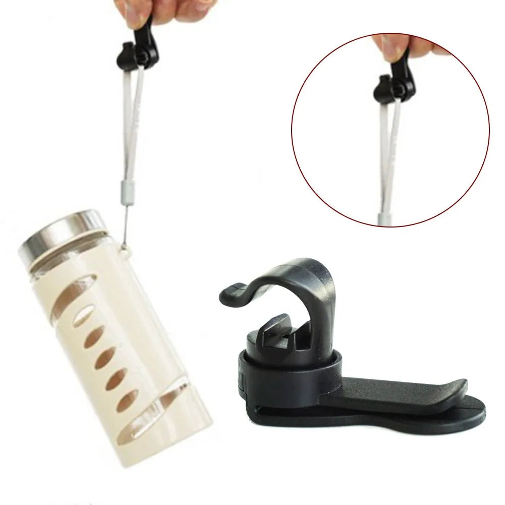 Outdoor Hiking Backpack Hanger – Magnetic Rotatable Drinking Tube Clip for Water Bladder, Drinking Water Bag Clip