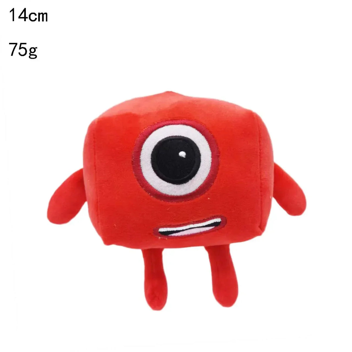 14–30cm Numbers Plush Toy Set – Cartoon Educational Stuffed Dolls for Kids & Baby Gifts