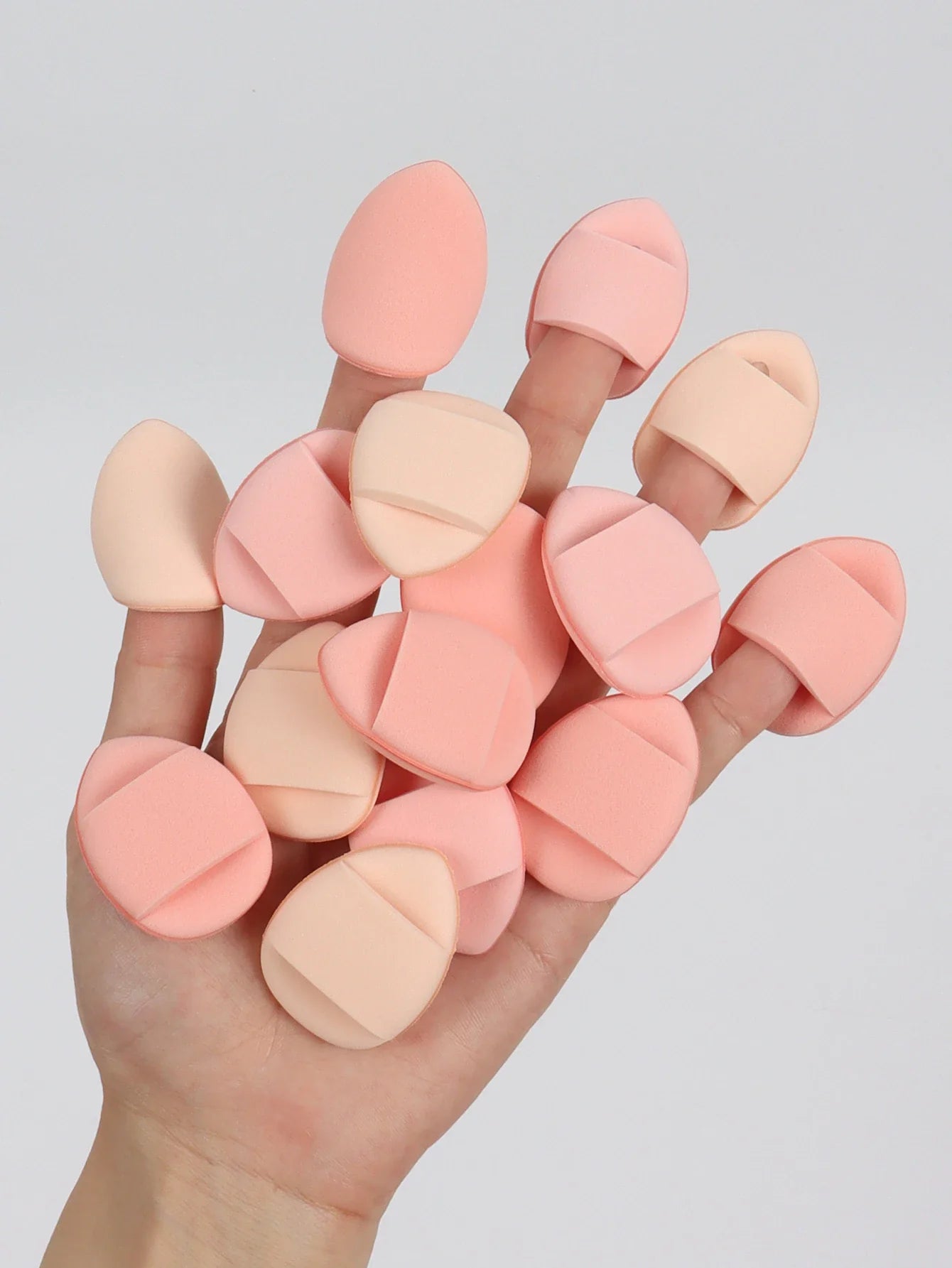 Finger Air Cushion Makeup Puff Set – Powder, Liquid Foundation & Concealer Applicator Wholesale
