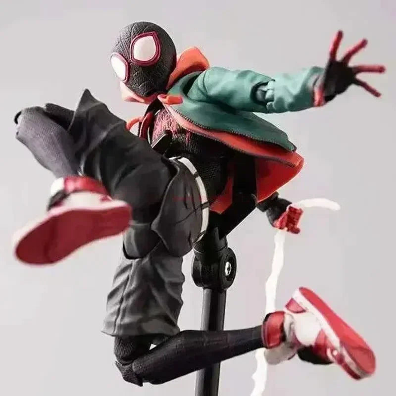 2024 Spider-Man & Gwen Action Figures — Spider-Verse Collection with Miles Morales Sentinel | Anime Toys Christmas Gift