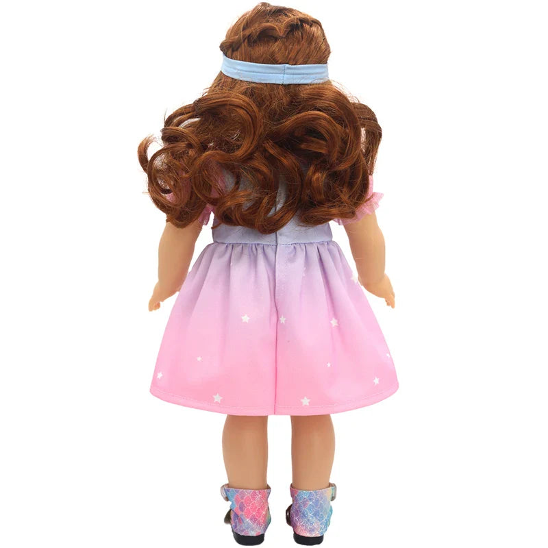 18-Inch American Girl Doll Clothes – Coat, Tights & Pants Outfit for Newborn & Baby Dolls