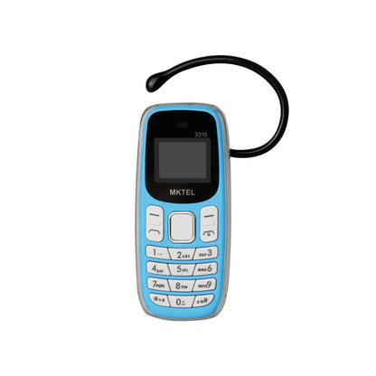 MKTEL 3310 Mini Feature Phone – Dual SIM, Dual Standby with MP3/MP4, FM Radio, Bluetooth & GPRS