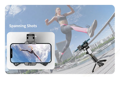 360° Rotation Gimbal Stabilizer & Selfie Stick – Tripod for iPhone & Smartphone Live Photography