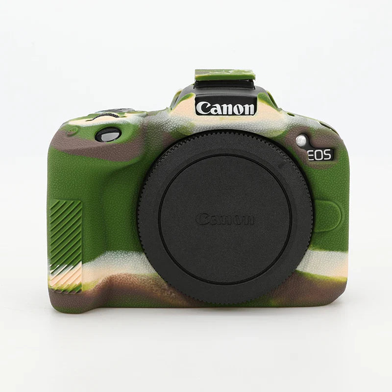 Textured Silicone Camera Case Cover for Canon EOS R50 — Protective Skin for Canon R50
