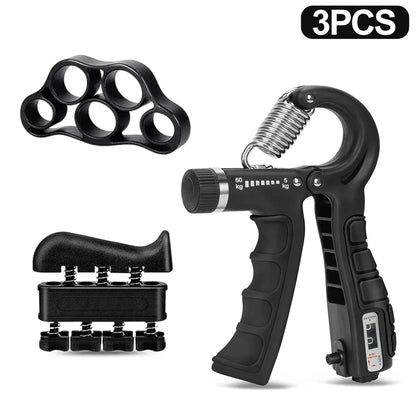 Adjustable 5–60Kg Heavy Hand Gripper – Fitness Hand Exerciser & Wrist Strengthener for Finger Training and Recovery