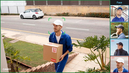 H.View 8CH 5MP Wireless WiFi Security Camera System — CCTV NVR Kit with Indoor/Outdoor Cameras & Two-Way Audio XMEye