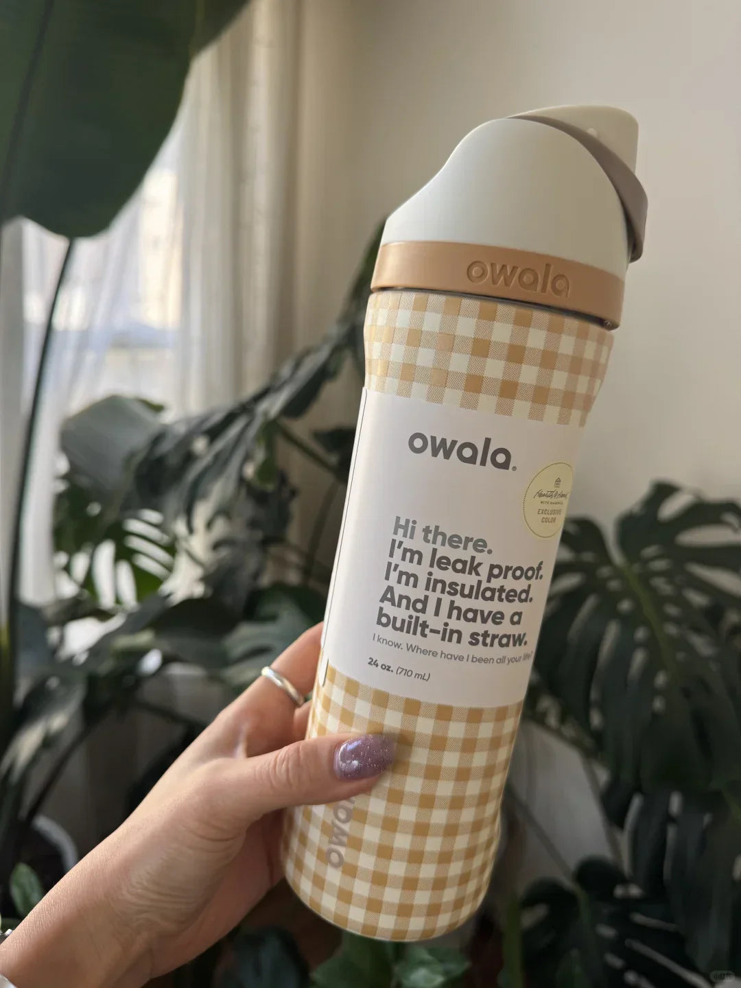 Owala Insulated Stainless Steel Water Bottle with Straw – BPA-Free Sports Bottle (24oz/32oz) for Travel