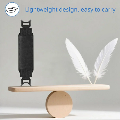 Leather Tablet Hand Strap — Elastic Anti-Drop E-Reader Holder for Kindle, iPad, Kobo, Sony, Pocketbook, Lenovo