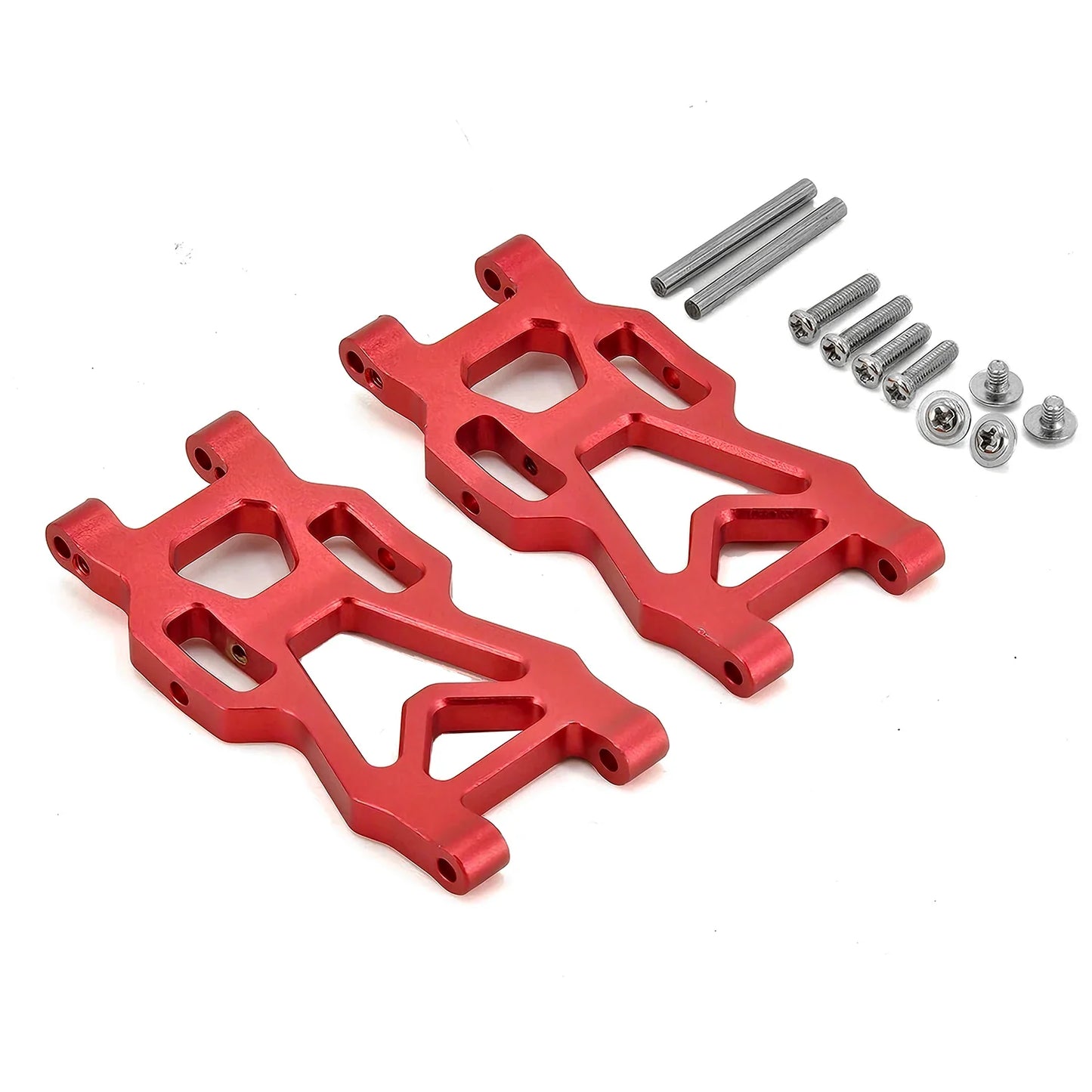 Upgraded Metal Suspension & Aluminum Parts Kit – Front & Rear Wheel Hubs, Bearings & Steering Rod for SCY16101/16102Pro/16104/SG116/Q130 RC Cars