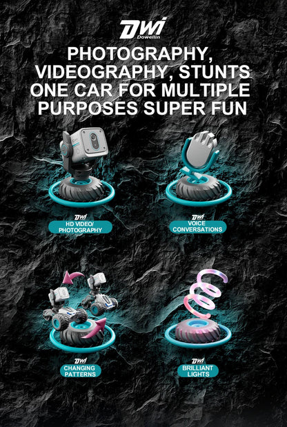 DWI RC Drift Car with FPV Screen – Wireless Camera RC Car for Photos, Videos, and Remote Communication