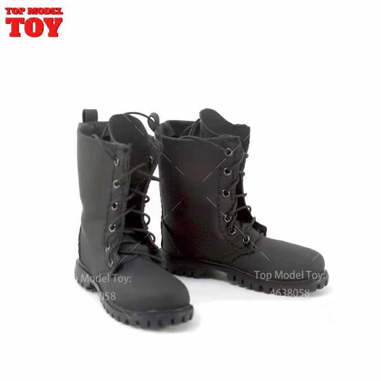 1/6 Scale Male Combat Boots – Long & Short Model Shoes for 12" Action Figure, Soldier Doll Body, In Stock