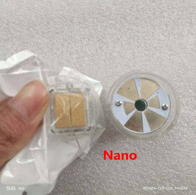 New 2nd Generation Disposable Fractional RF Cartridge, Gold-Plated 10/25/64 Pins Nano Massage Consumable Accessory