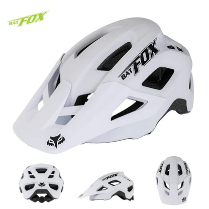 BATFOX Mountain Bike Cycling Helmet for Men – Lightweight MTB Bicycle Safety Helmet for Road & Trail Riding