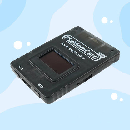 BitFunx PSxMemCard Gen2 SD2PSX – Memory Card Adapter for PS1/PS2 with SD Card Reader for Game Saves