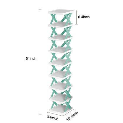 Multi-Layer Detachable Shoe Rack Storage Organizer — Space-Saving Household Shoe Shelf Cabinet