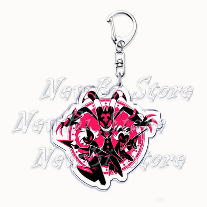 Helluva Blitzo Anime Keychain – Boss Pendant Bag Accessory & Fan Gift Keyring Jewelry