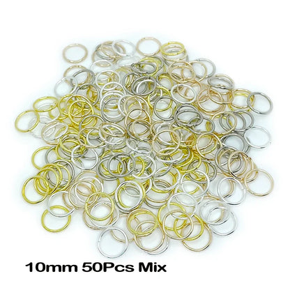 5–50PCS Mixed Color Dreadlock Hair Accessories — Beads, Clips, Cuffs & Rings for Braids and Dreadlock Styling