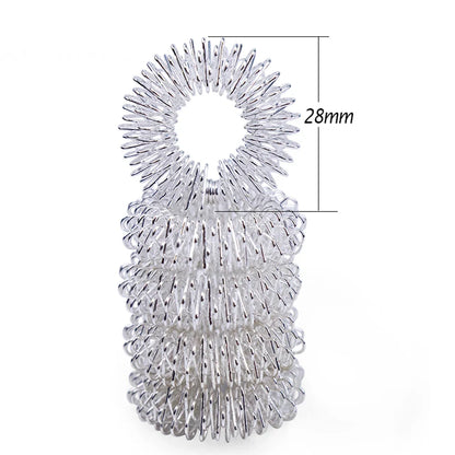 9pcs Hand & Foot Magnetic Therapy Spiky Massage Balls – Acupressure Trigger Point Pain Relief Pocket Massager