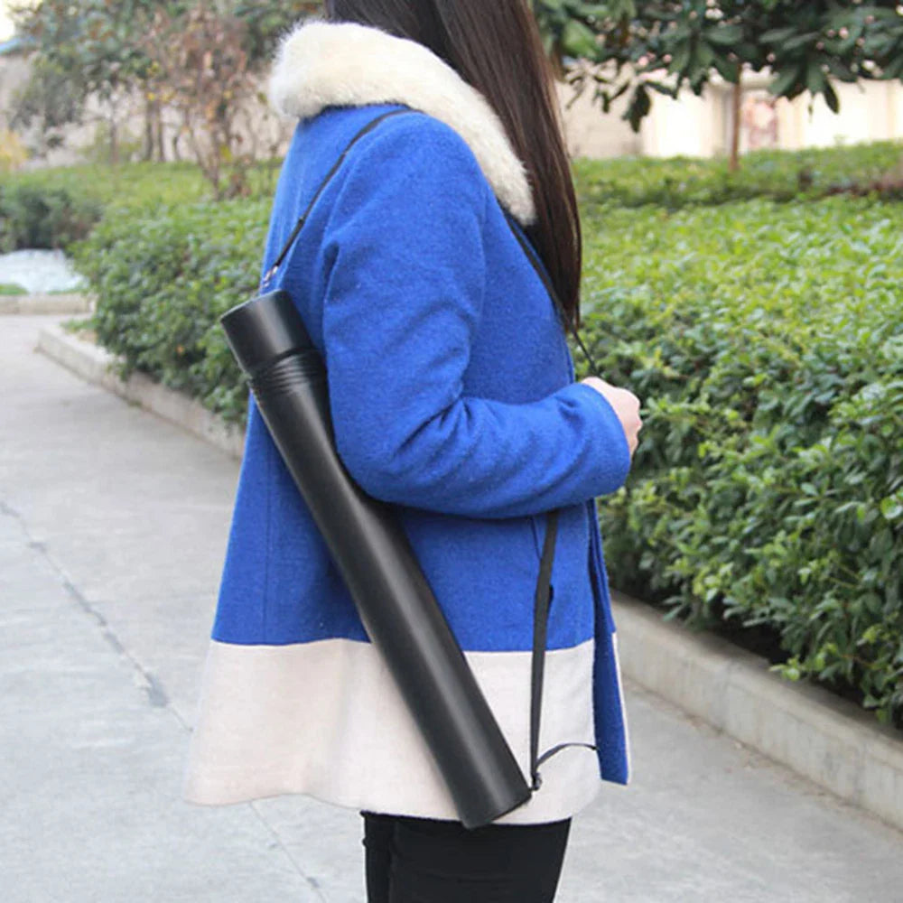 Telescopic Archery Arrow Case – Adjustable Strap Arrow Carrier Tube for Hunting and Target Shooting