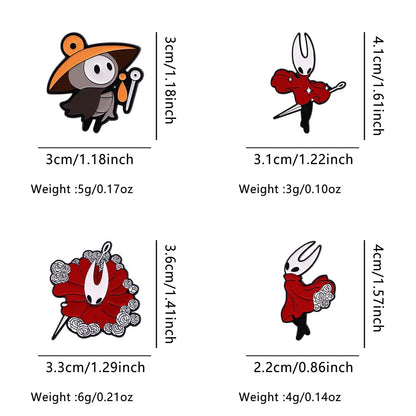 Game Cartoon Enamel Pin Brooch – Cute Lapel Badge for Backpack & Clothing, Gamer Fashion Accessory Gift