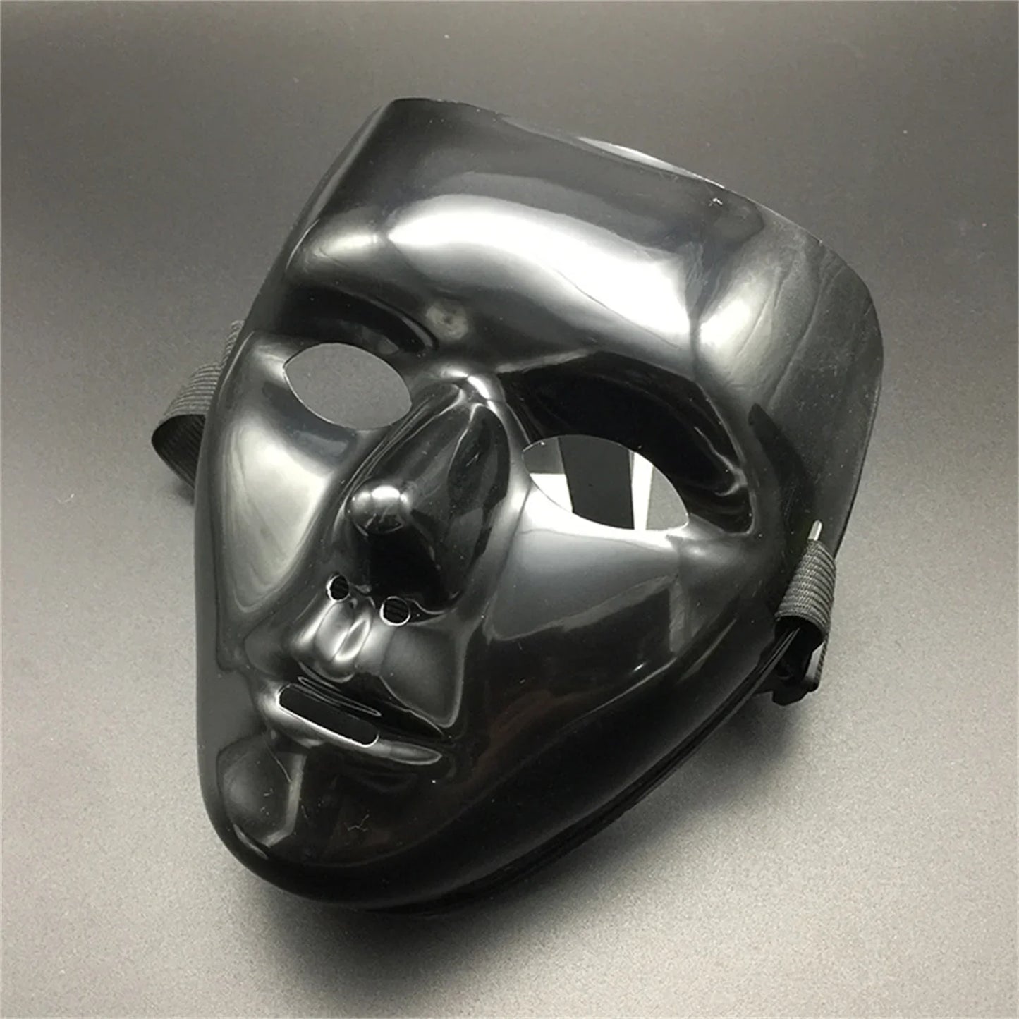 Halloween Death Mask — Classic Horror Party Mask for Adults, Performance & Photography Prop