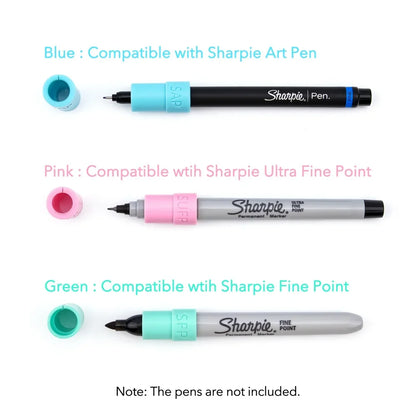5/9PCS Pen Adapters for Cricut Maker & Explore — Compatible with Sharpie Fine/Ultra Fine Point & Art Pens