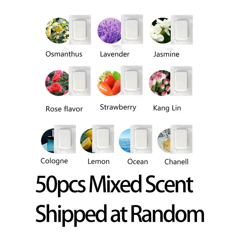 Car Air Vent Aromatherapy Tablets - Solid Fragrance Air Outlet Supplements, 10/50/100/500PCS