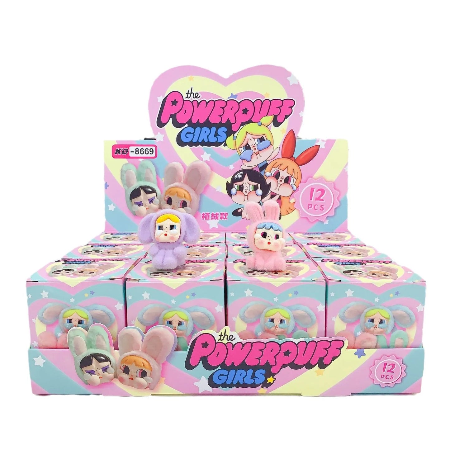 12pc Crying Baby Plush Figurine Blind Box — Cute Cartoon Mini Dolls for Desktop Decoration & Gift