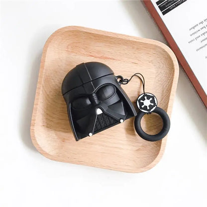3D Cartoon Silicone Case for AirPods 1/2/3 & Pro/Pro 2 — Protective Wireless Earphone Cover with Hook