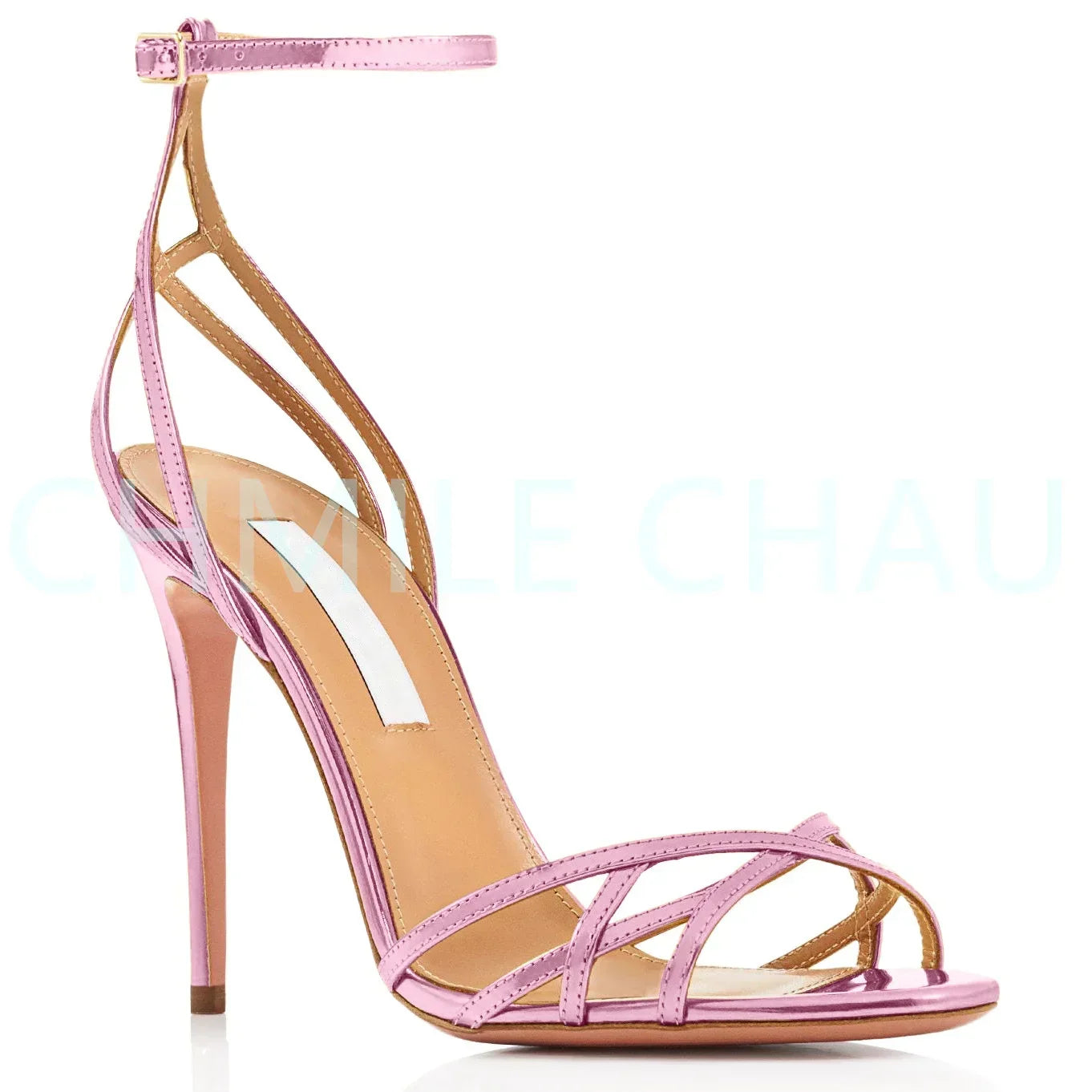 Women’s Stiletto High Heel Ankle Strap Sandals – Sexy Evening Dress Shoes 1-CHC-27