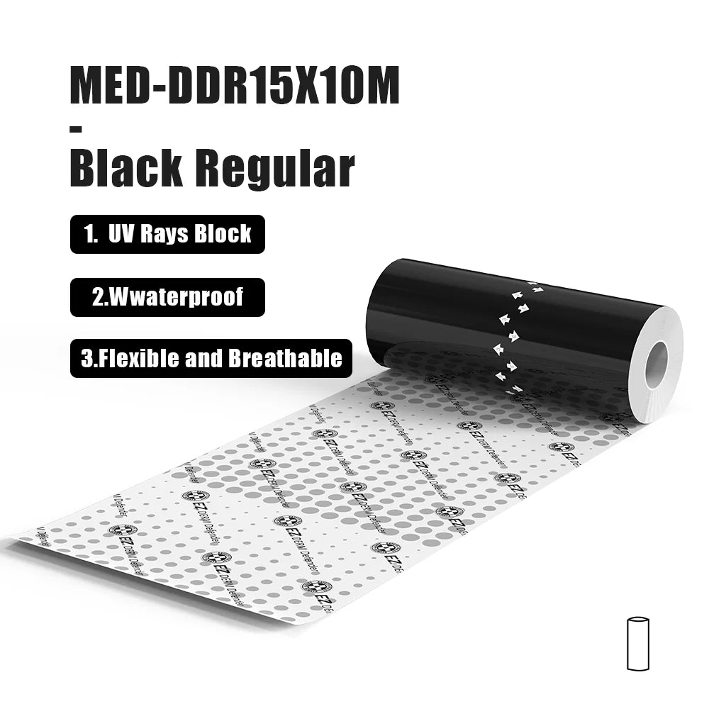 EZ Premium Derm Defender Tattoo Film – Clear Adhesive Protective Shield for Aftercare & Tattoo Healing