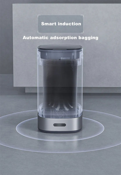 13L Smart Automatic Trash Can — Large Capacity Electric Rubbish Bin for Bathroom, Kitchen & Home