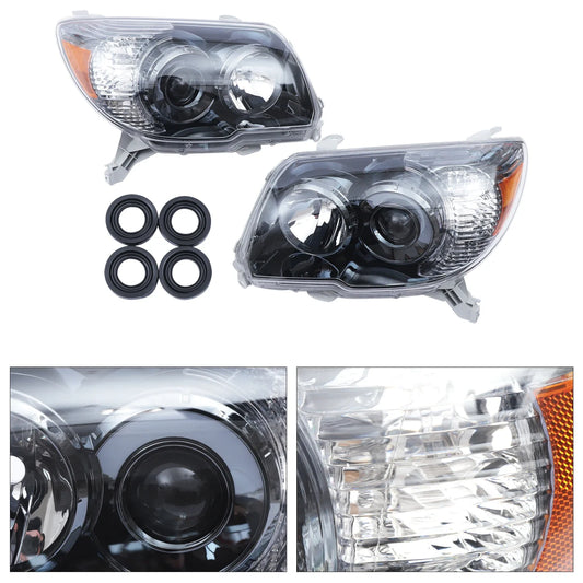 Dual LED Halogen Headlight Assembly (Left & Right) – Fits 2006–2009 Toyota 4Runner Limited/SR5