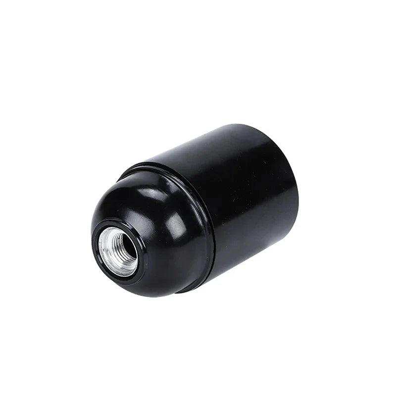 E27 Self-Locking Bakelite Lamp Holder - LED Light Bulb Socket with E14 Cap for Floor & Table Lamps