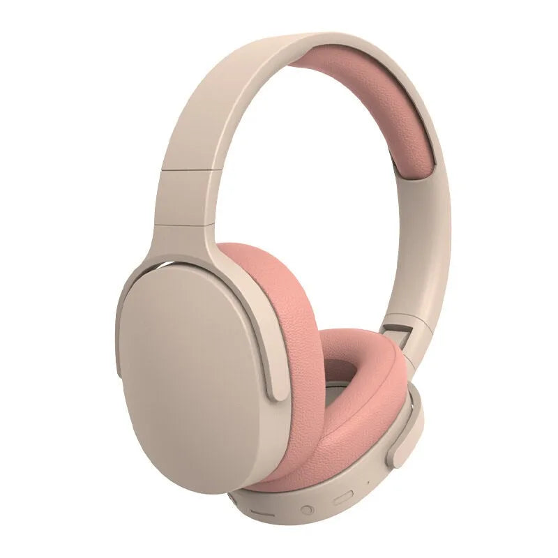 #P2961 Wireless Bluetooth 5.3 Headphones – Over-Ear HiFi Stereo Sports Earphones with TF/AUX Music Player & HD Mic