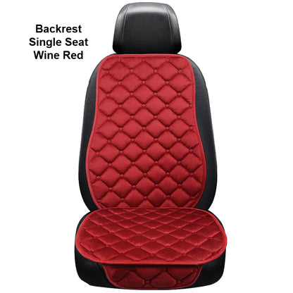 Universal Winter Warm Car Seat Cover Protector Set – 3-Piece Rear Seat Cushion Auto Interior Protection for Cars, SUVs & Vans