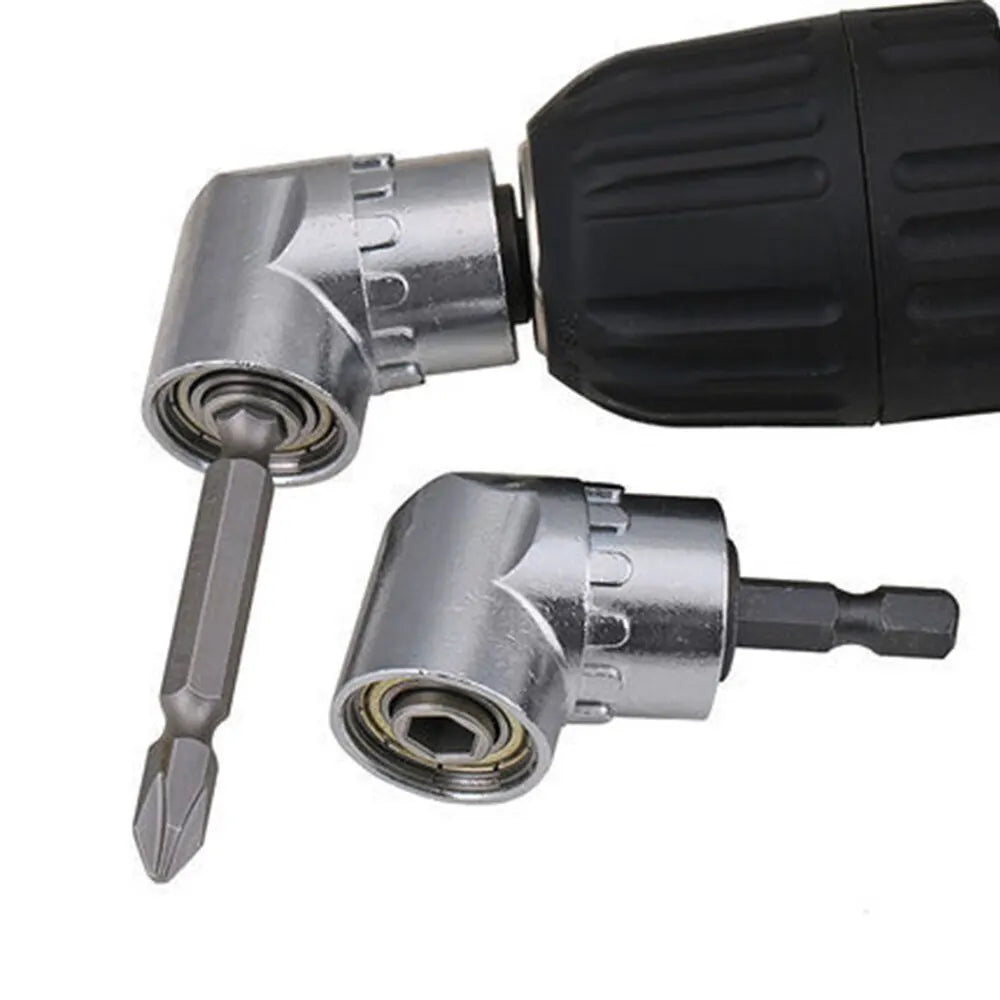 105 Degree Electric Drill Corner Device - Universal Flexible Shaft Connecting Rod Sleeve Tool Set with 300mm Turning Screwdriver Joint