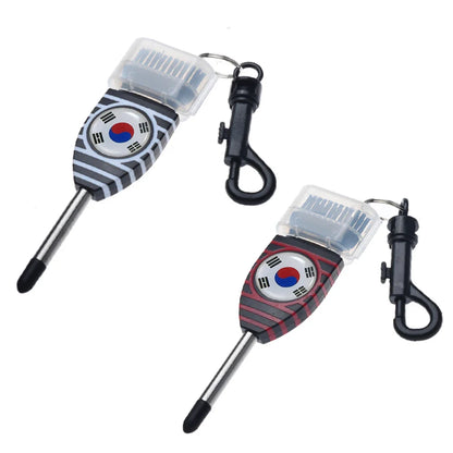 Golf Grooving Sharpening Tool – Alloy Wedge Cleaner with Brush for Golf Groove Maintenance