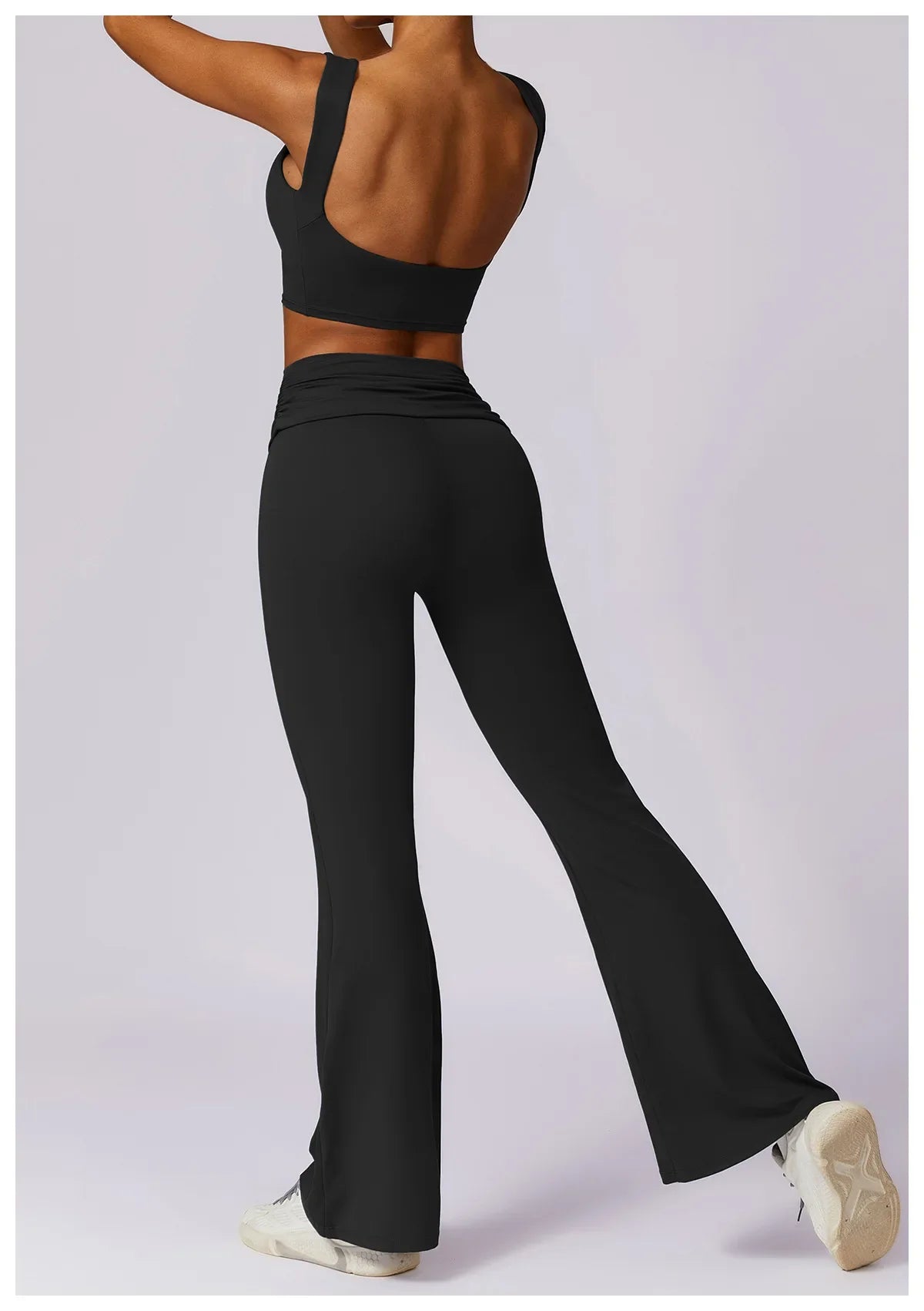 NCLAGEN Women’s High-Support Sports Bra – Breathable Open-Back Yoga & Fitness Tank Top with Removable Pads