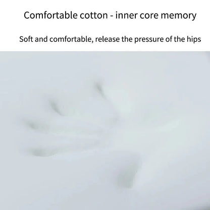 Ergonomic Memory Foam Seat Cushion – Hemorrhoid Relief & Support for Office, Students & Prolonged Sitting